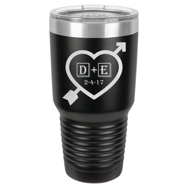 D+E Romantic Tumbler
